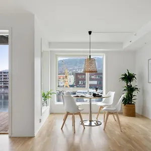Apartment Bjorvika Apartments, Damsgard Area, Center, Bergen